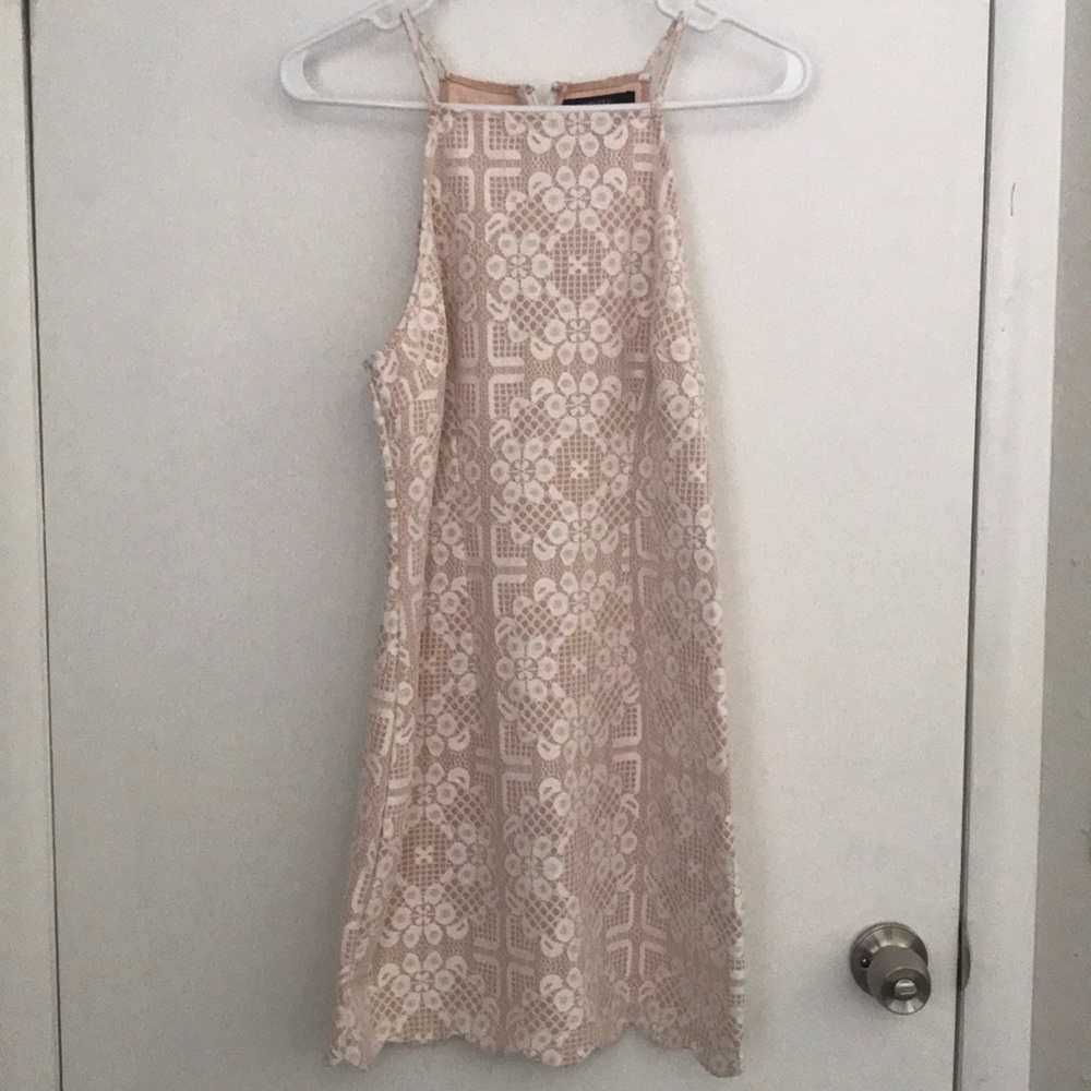 Cream/nude dress